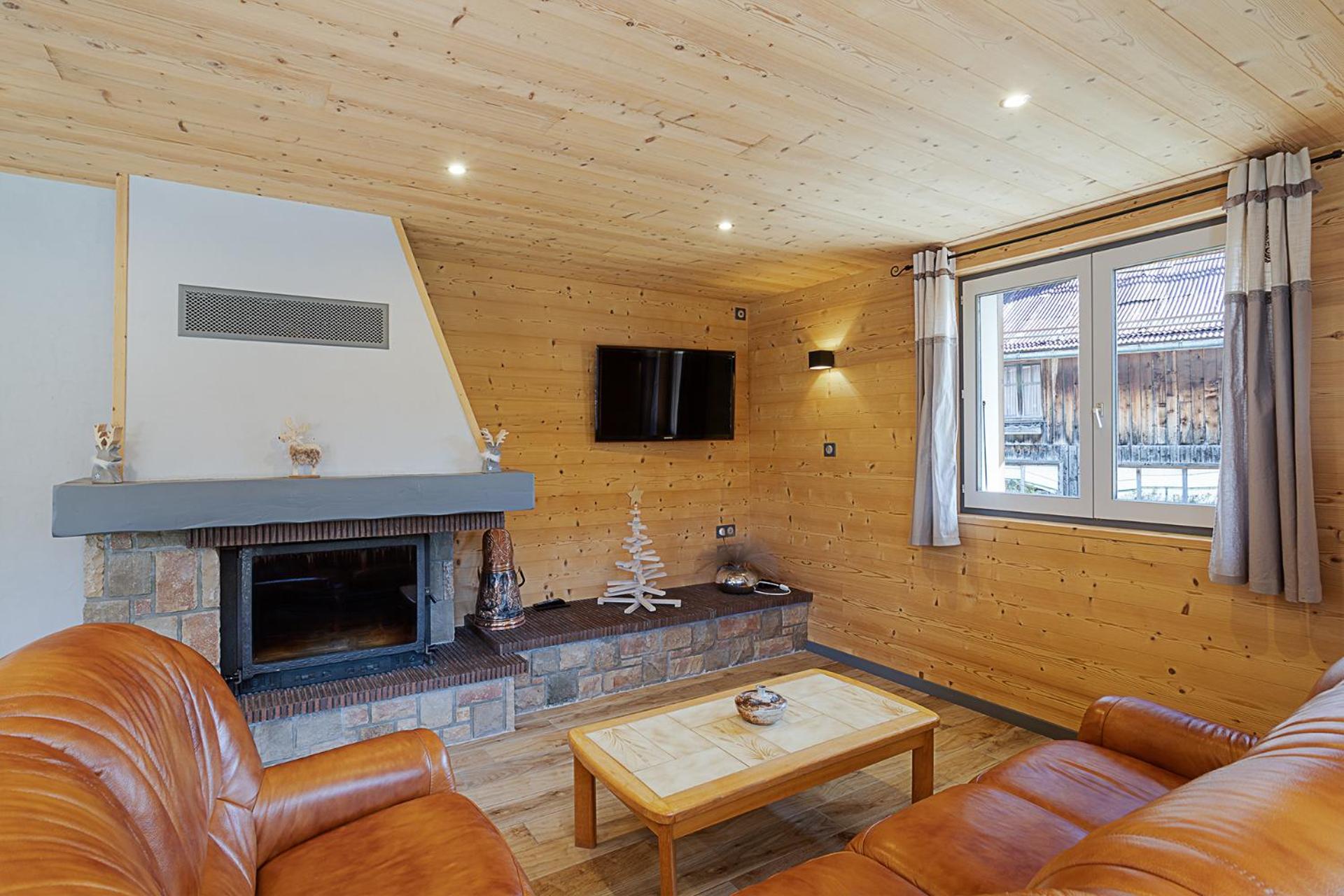 Chalet Les 4 Saisons - Ski, Parking Et Jardin Abondance 外观 照片