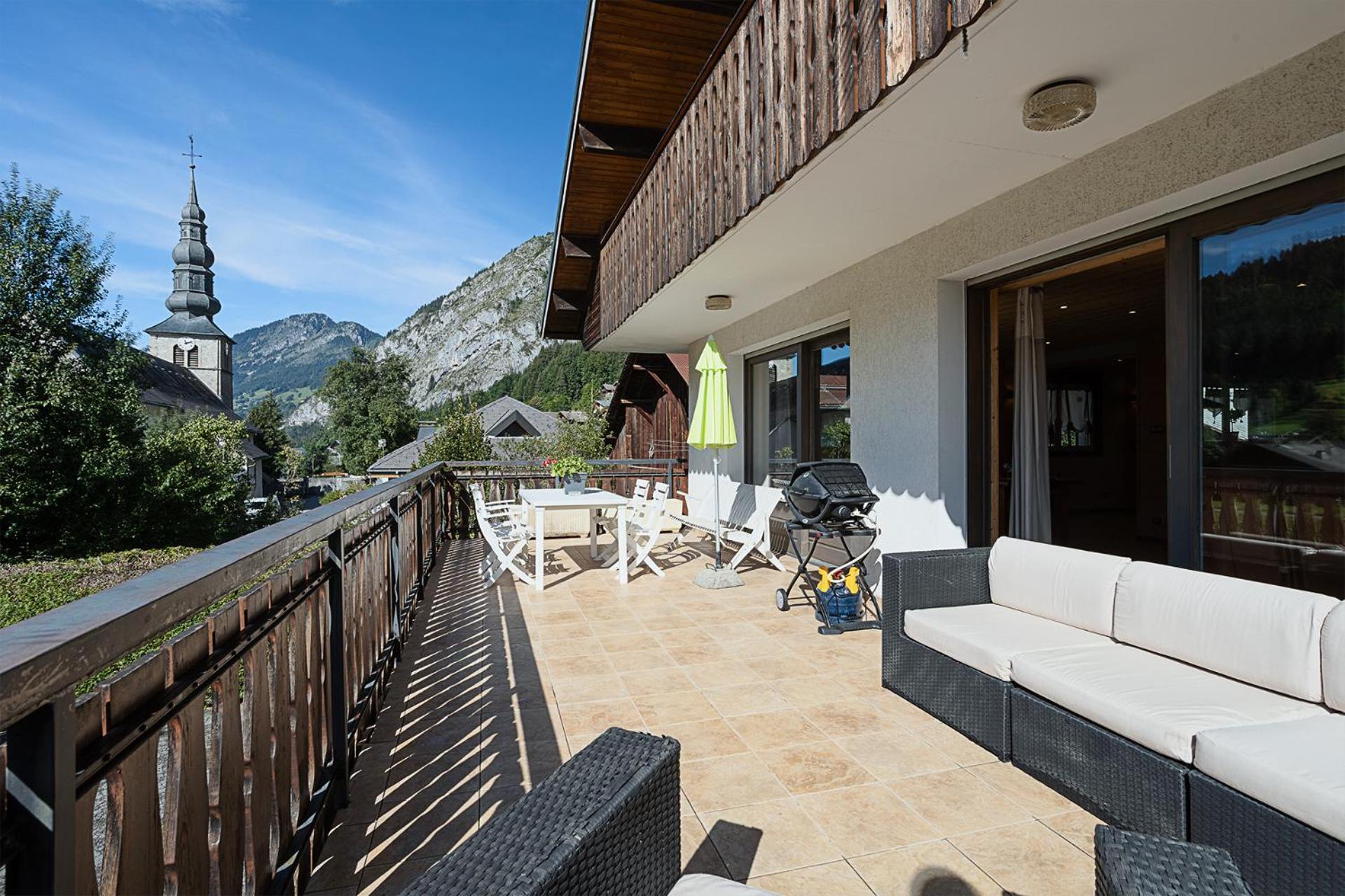 Chalet Les 4 Saisons - Ski, Parking Et Jardin Abondance 外观 照片
