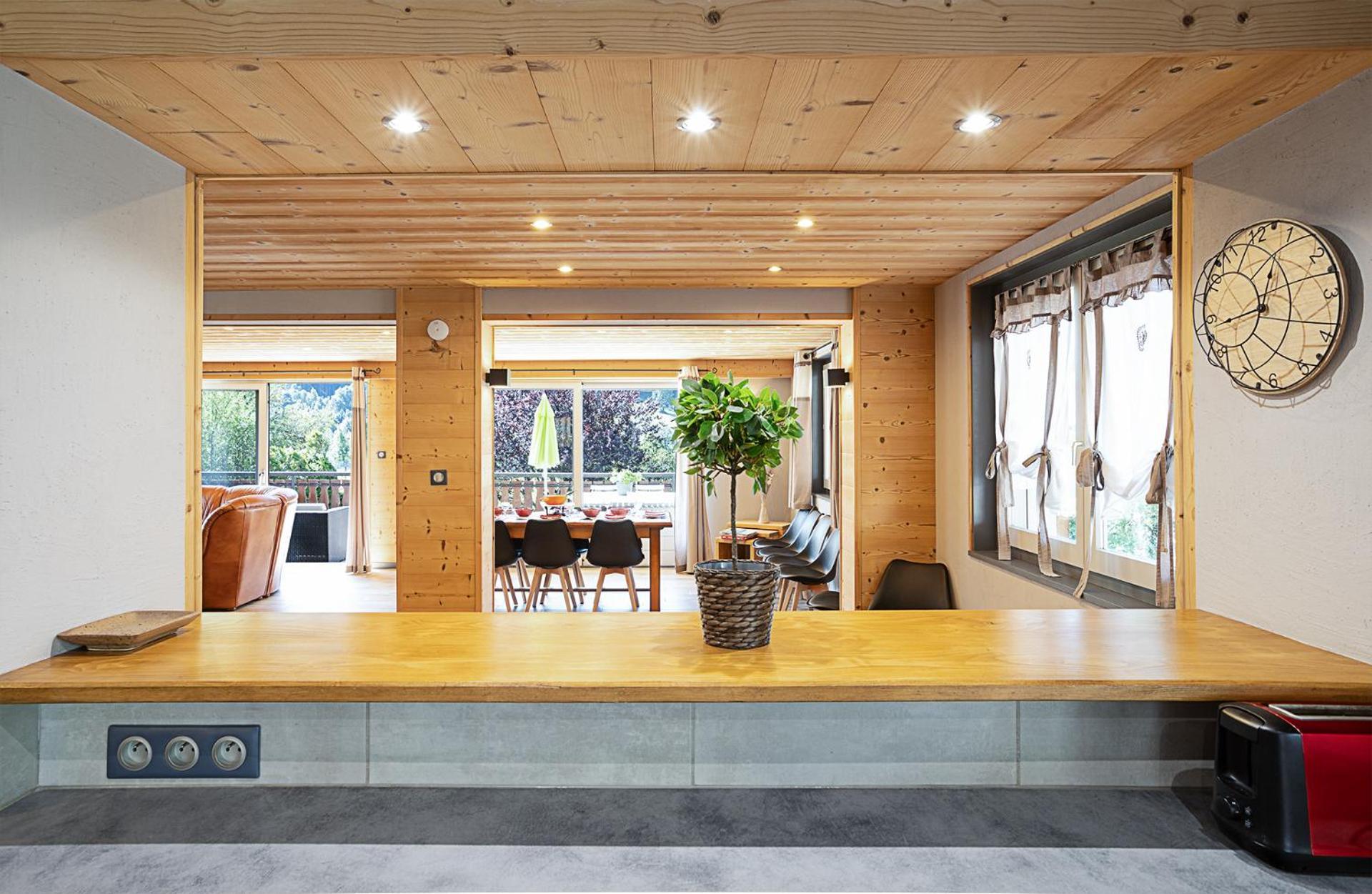 Chalet Les 4 Saisons - Ski, Parking Et Jardin Abondance 外观 照片
