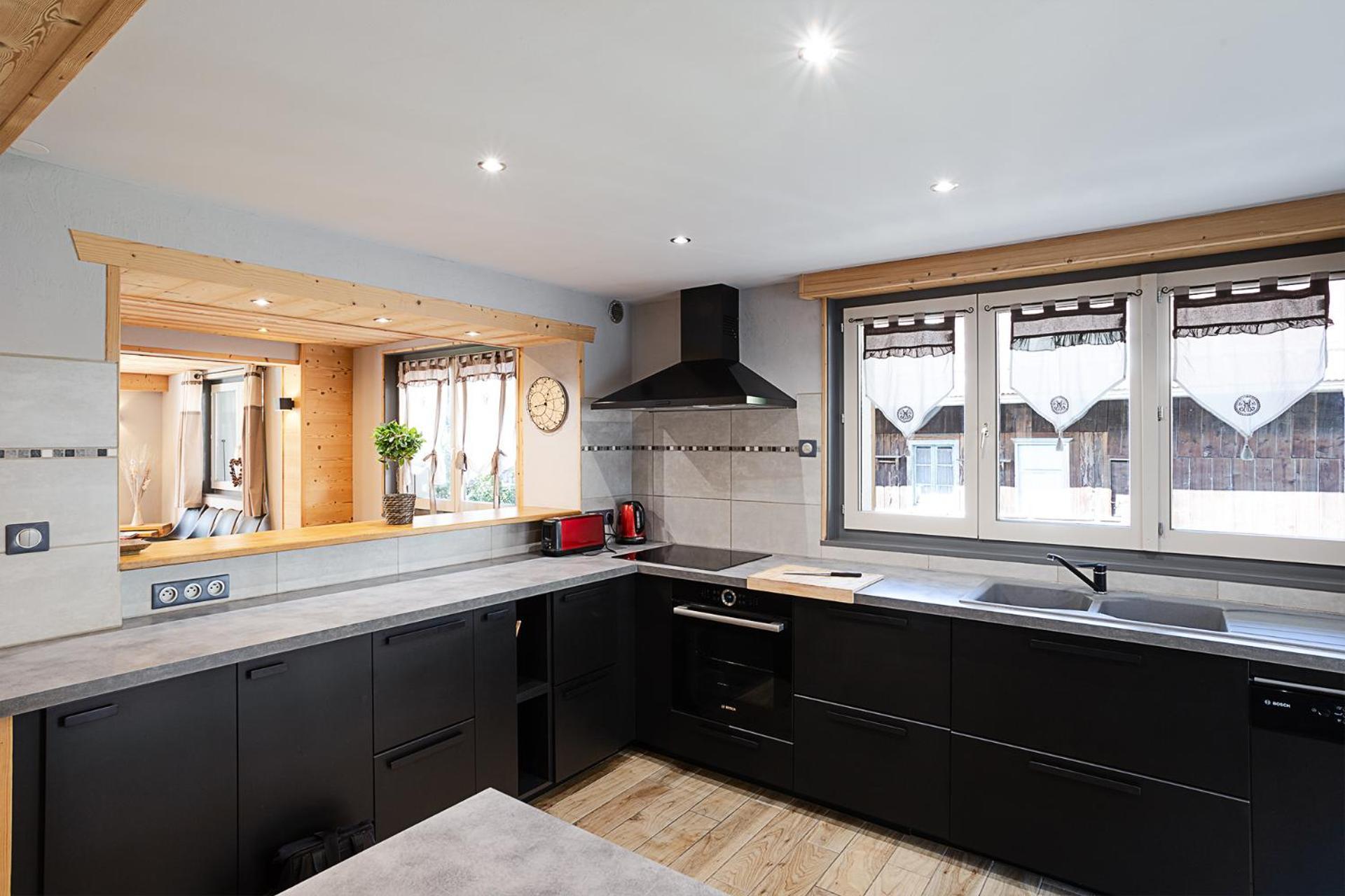 Chalet Les 4 Saisons - Ski, Parking Et Jardin Abondance 外观 照片