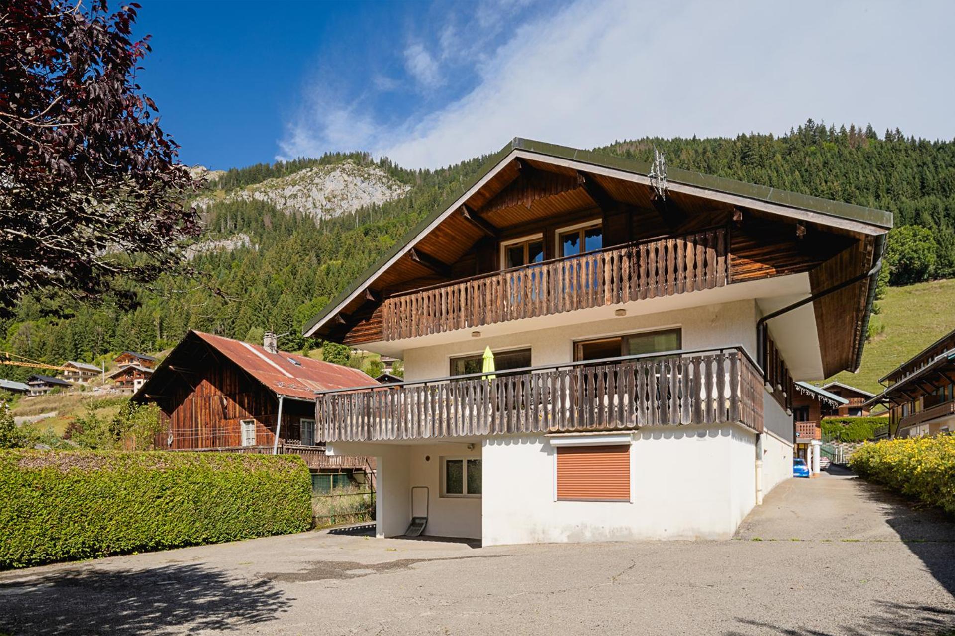 Chalet Les 4 Saisons - Ski, Parking Et Jardin Abondance 外观 照片
