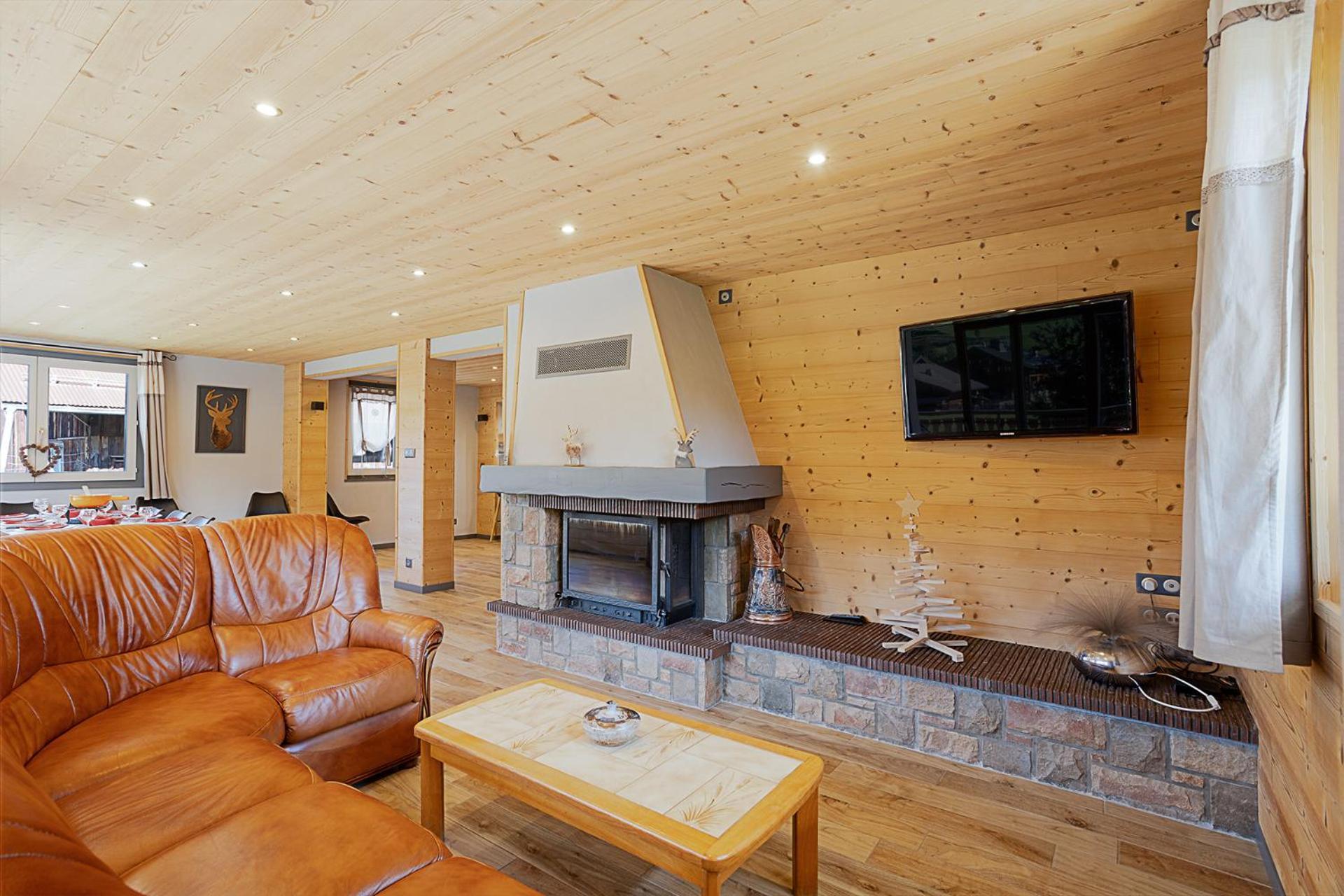 Chalet Les 4 Saisons - Ski, Parking Et Jardin Abondance 外观 照片