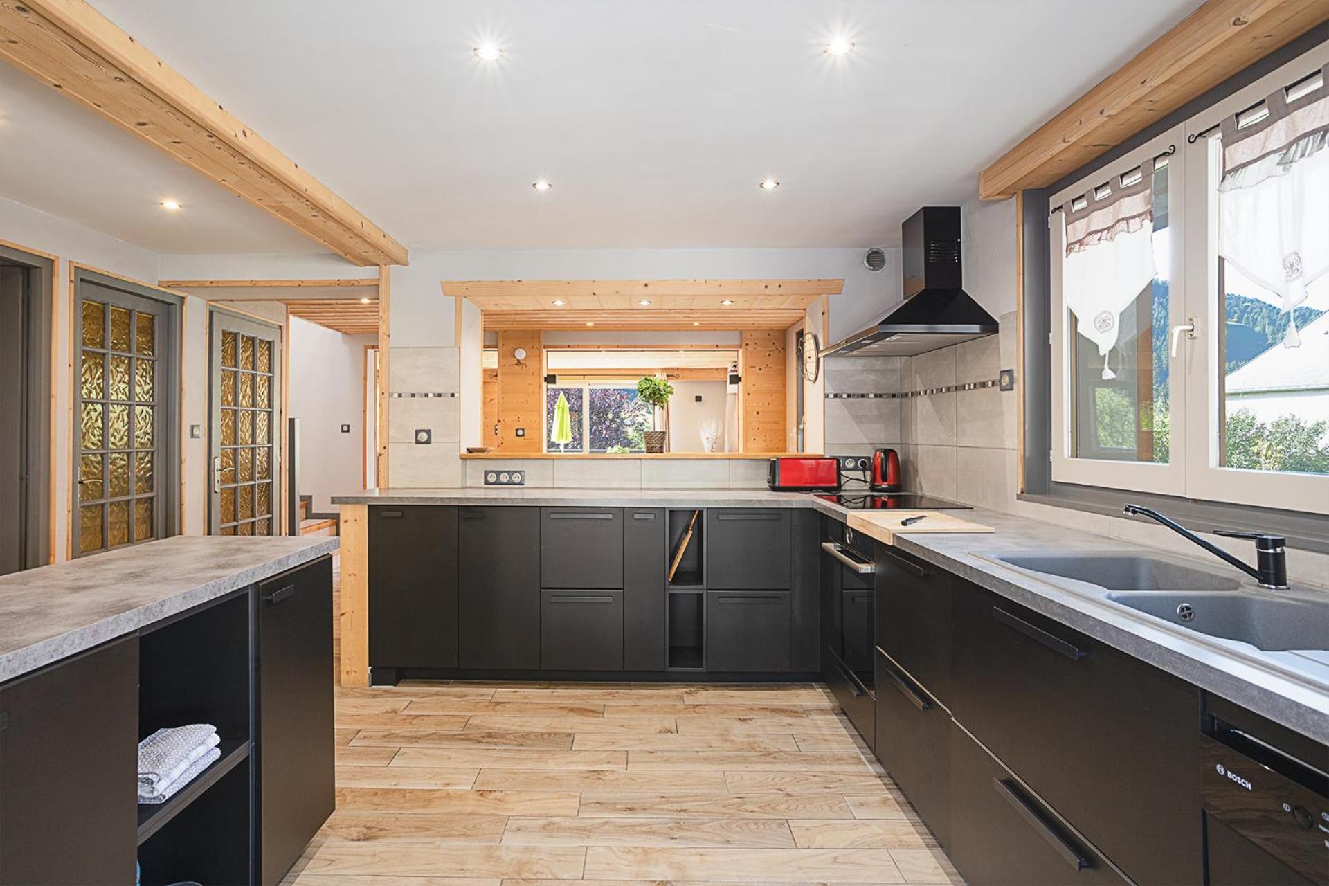 Chalet Les 4 Saisons - Ski, Parking Et Jardin Abondance 外观 照片